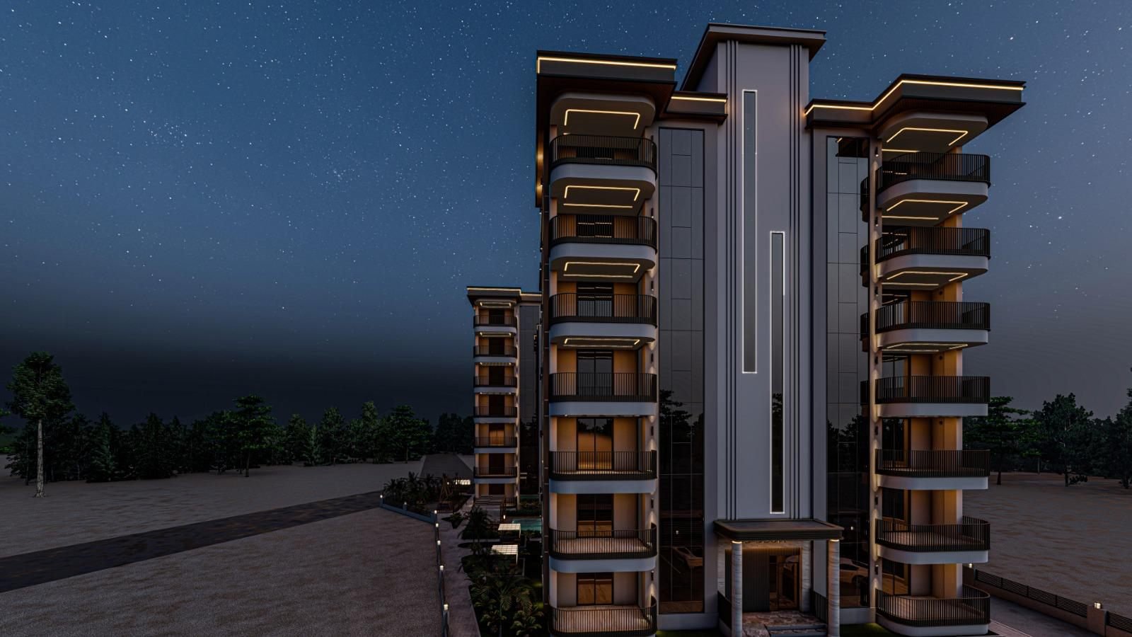 İlbey Elit gece cephe